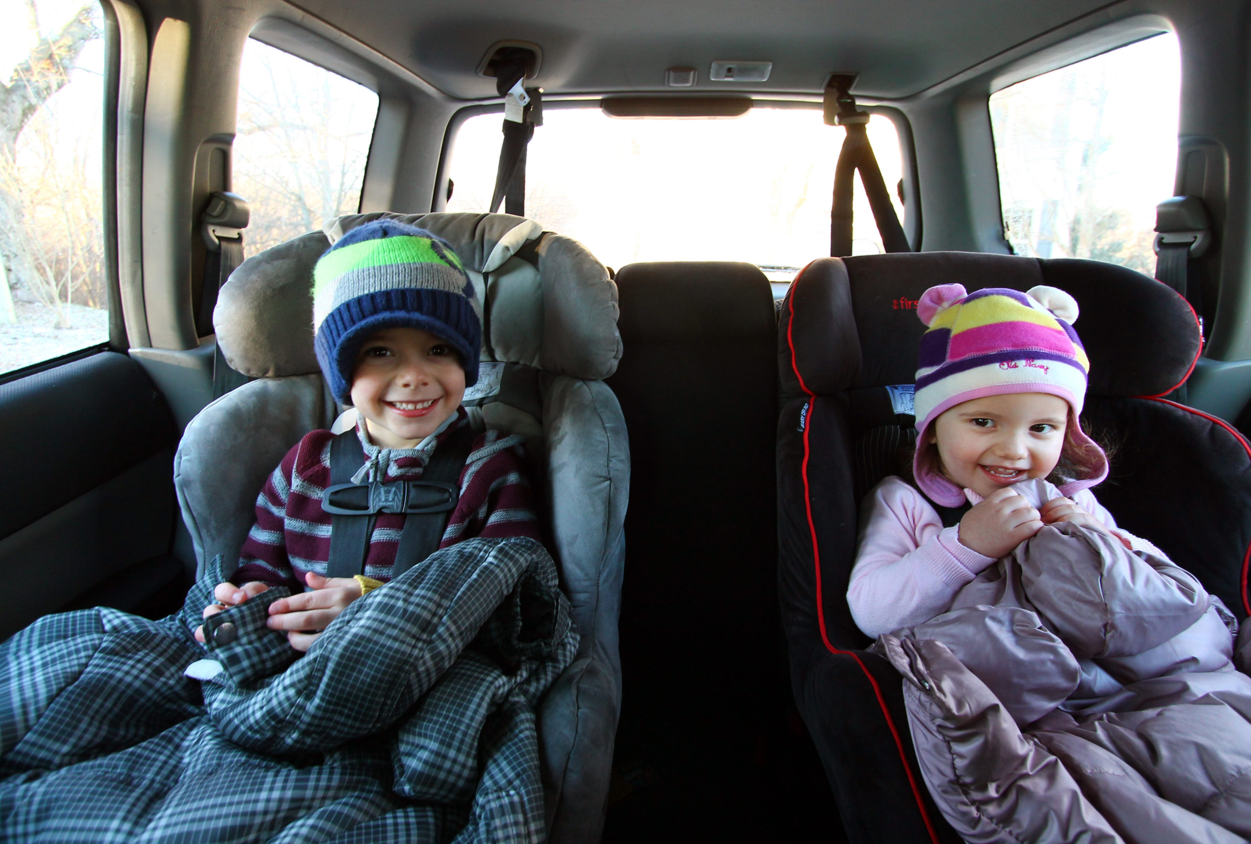 Bulky jackets and car seats create dangers