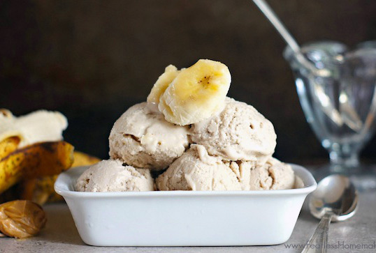 Family-friendly recipe: Banana-Peanut Butter Frozen Yogurt