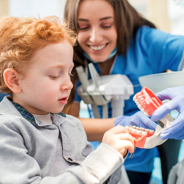 teaching kids about oral health