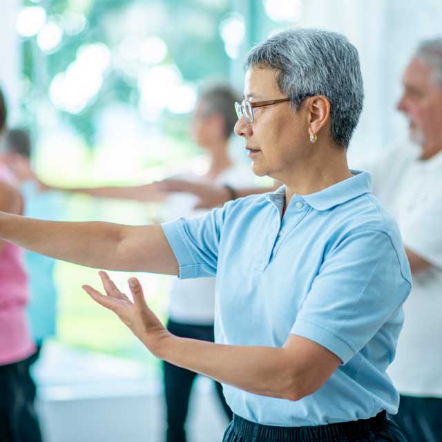 Tai chi, a Chinese gentle movement exercise, may ease chronic