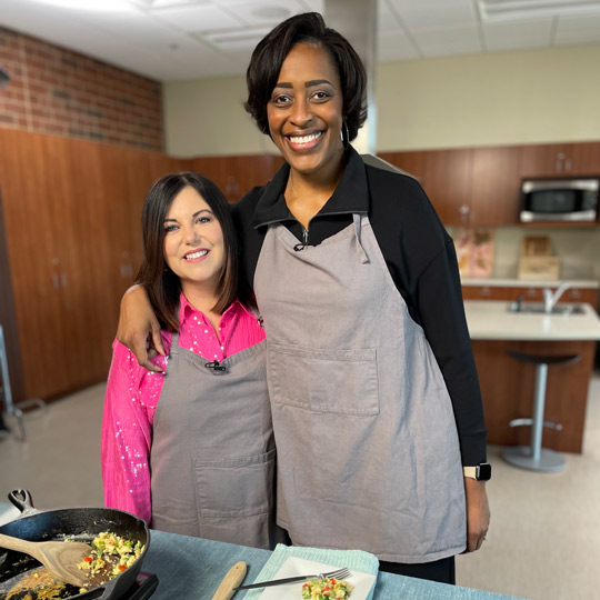 Cooking With Coach with Vanderbilt Athletic Director Candice Lee